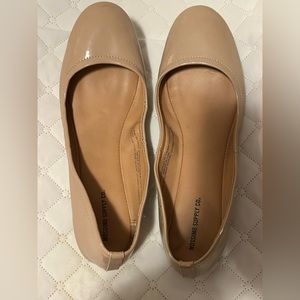 Nude Ballet Flats (size 10)